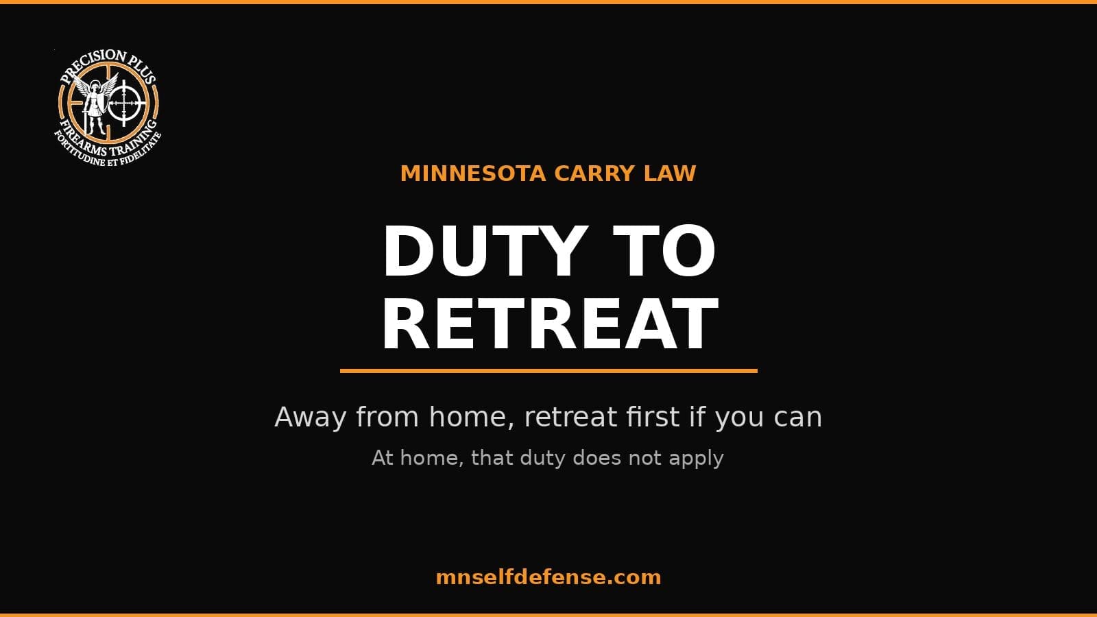 Read more about the article Minnesota’s Duty to Retreat